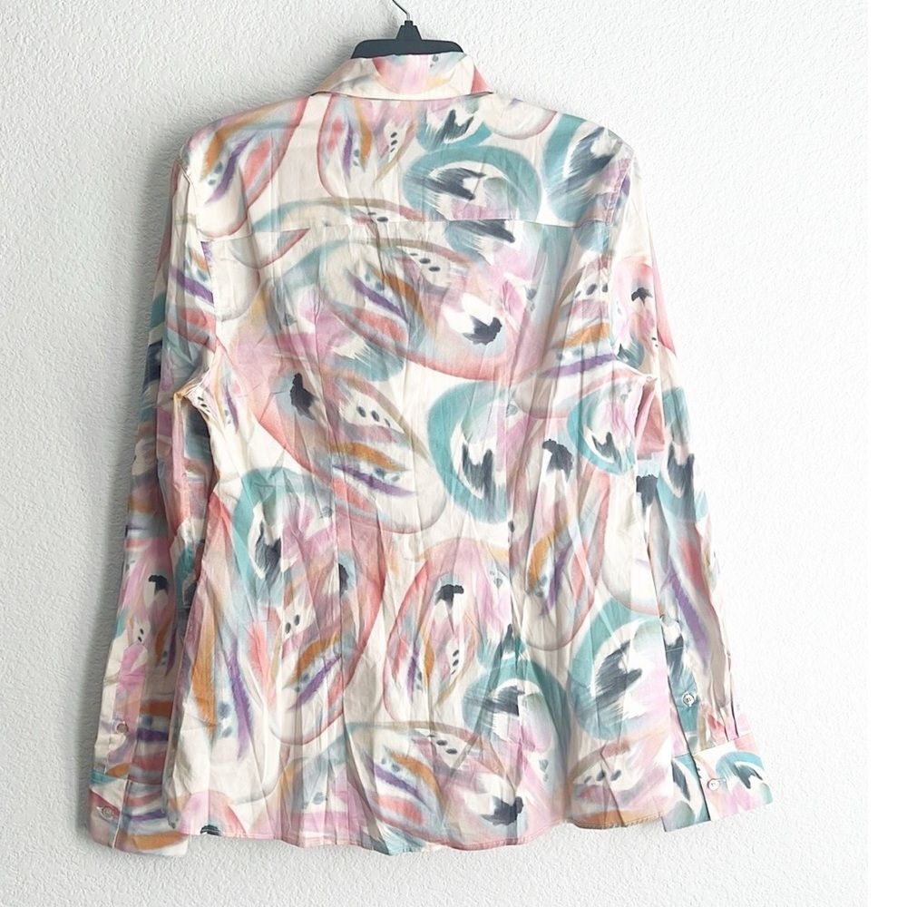 ETRO Milano Printed Button Front Shirt, NWT, Size 46 - Picture 8 of 15